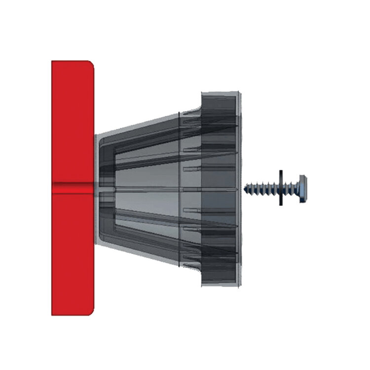 Totti Totti Button Ski Rack Single