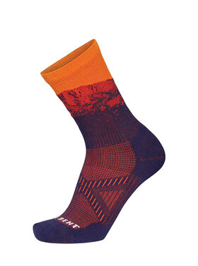 Le Bent Le Bent Mickey Graglia Pro Series Zero Cushion 3/4 Crew Trail Sock