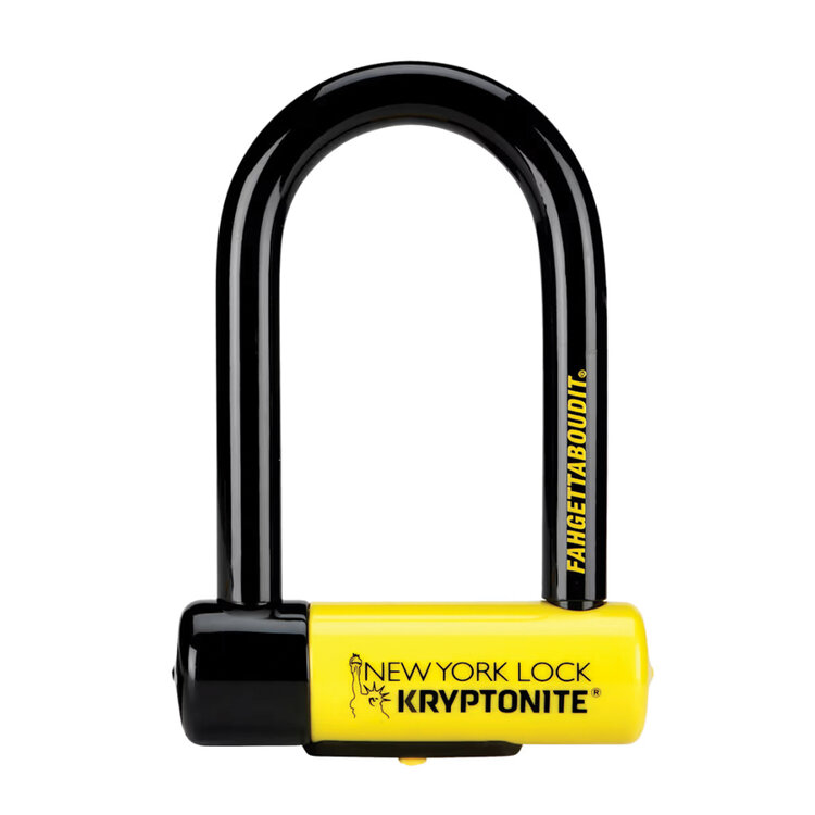 Kryptonite Kryptonite New York Fahgettaboudit Mini U-Lock