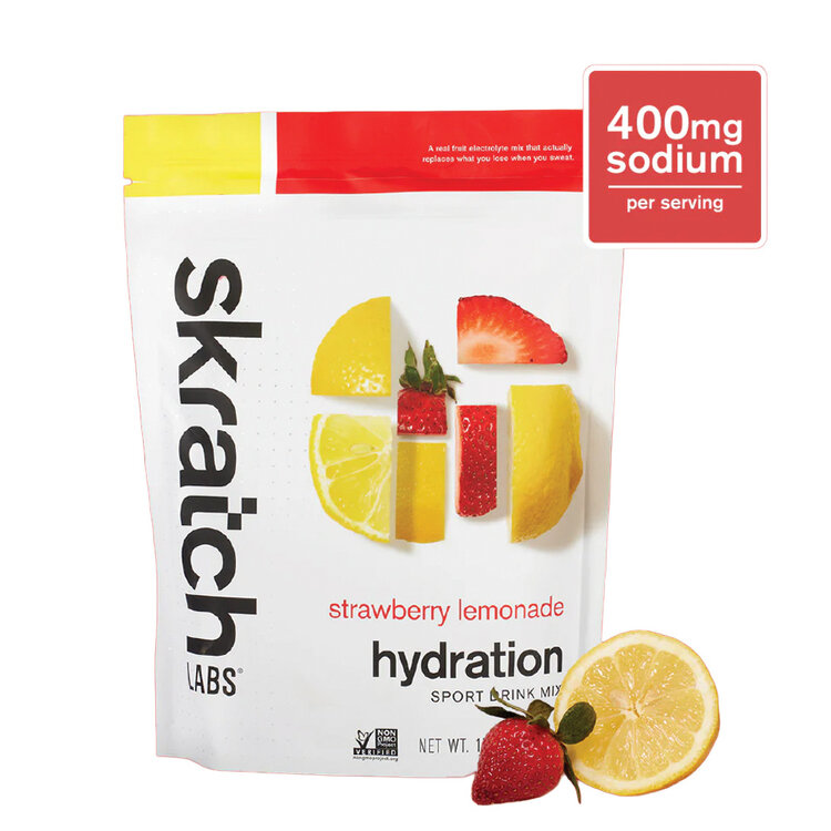 Skratch Labs Skratch Labs Sport Hydration Drink Mix — Strawberry Lemonade 440g