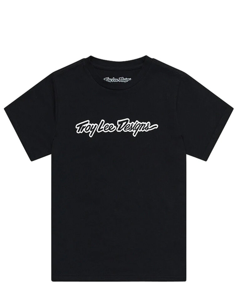 Troy Lee Designs Troy Lee Designs Short Sleeve Tee Signature — Youth Lifestyle Tee