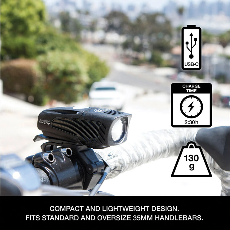 NiteRider NiteRider Lumina™ Micro 1150 Front Bike Light