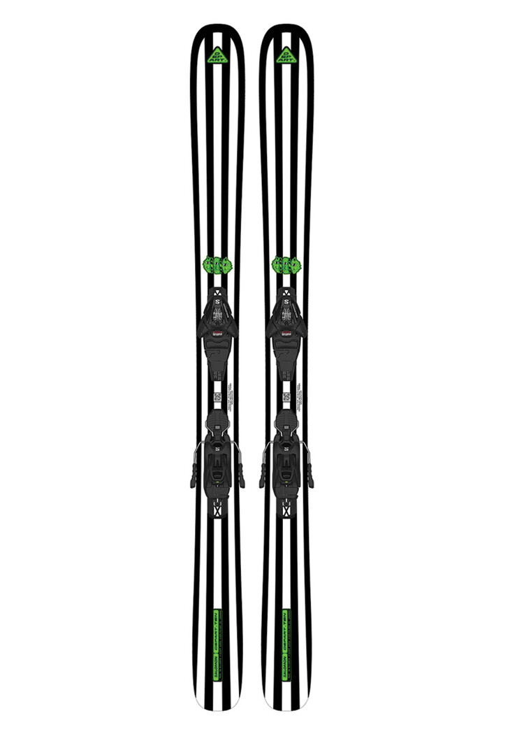 Salomon Salomon Départ. Ten Skis + L6 GW Bindings — Kids' Freestyle Ski Package