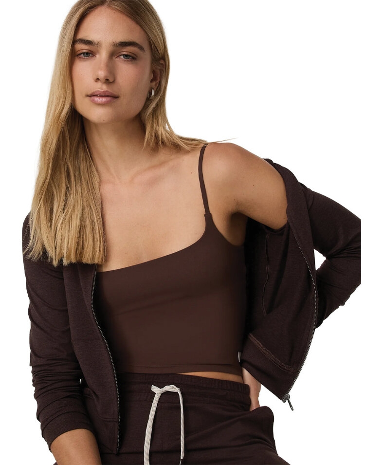 Vuori Vuori Halo Mini Full Zip Hoodie — Women's Lifestyle Hoodie