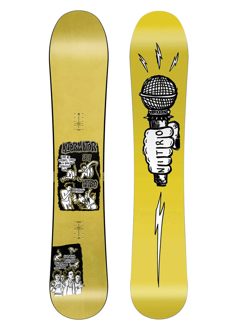 Nitro 2027 Nitro Alternator — Men's All-Mountain/Freeride Snowboard