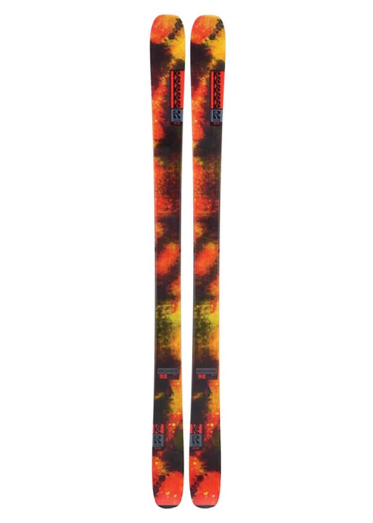 K2 K2 Reckoner 92 Skis + Quikclik — Men's All-Mountain Twin-Tip Ski