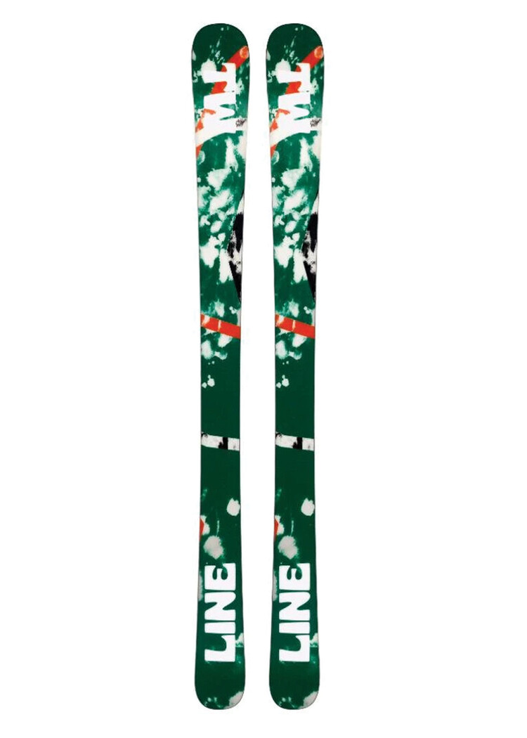 Line 2027 Line Wallisch Shorty + 4.5 Bindings — Kids' Freestyle Ski