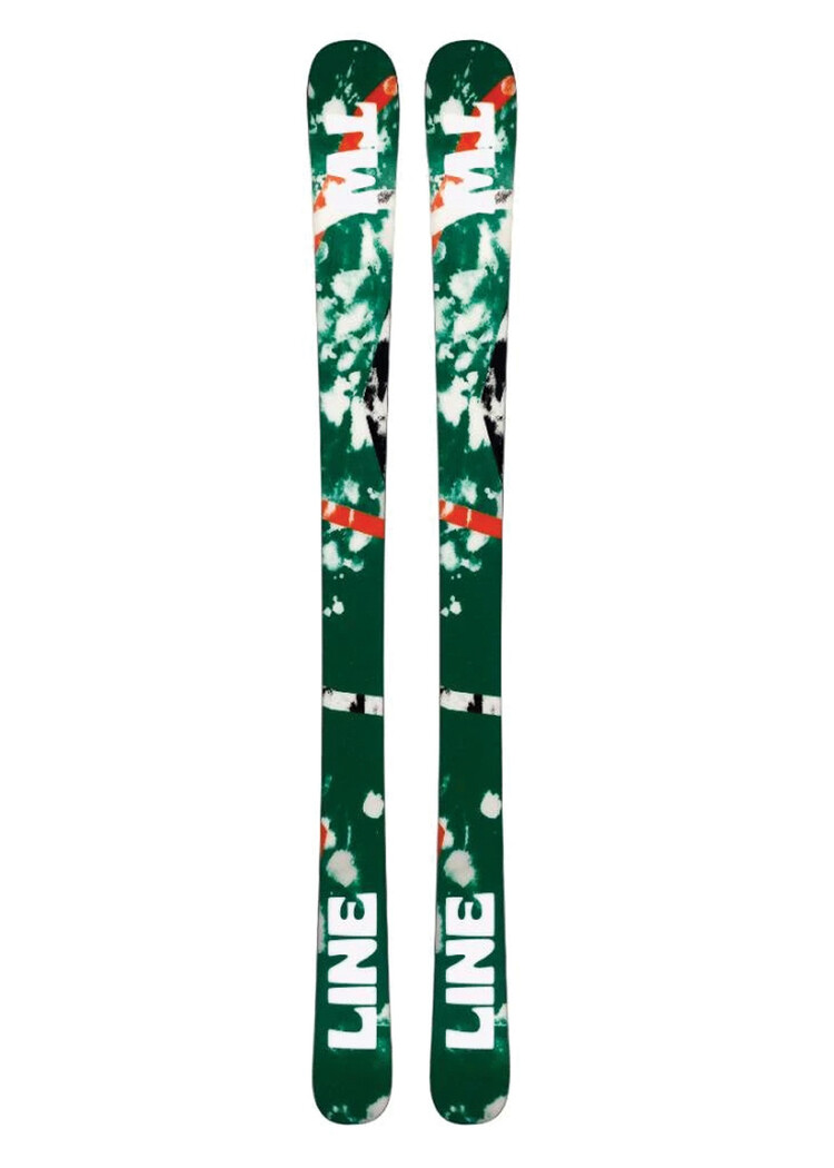Line 2027 Line Wallisch Shorty + 7.0 Bindings — Kids' Freestyle Ski