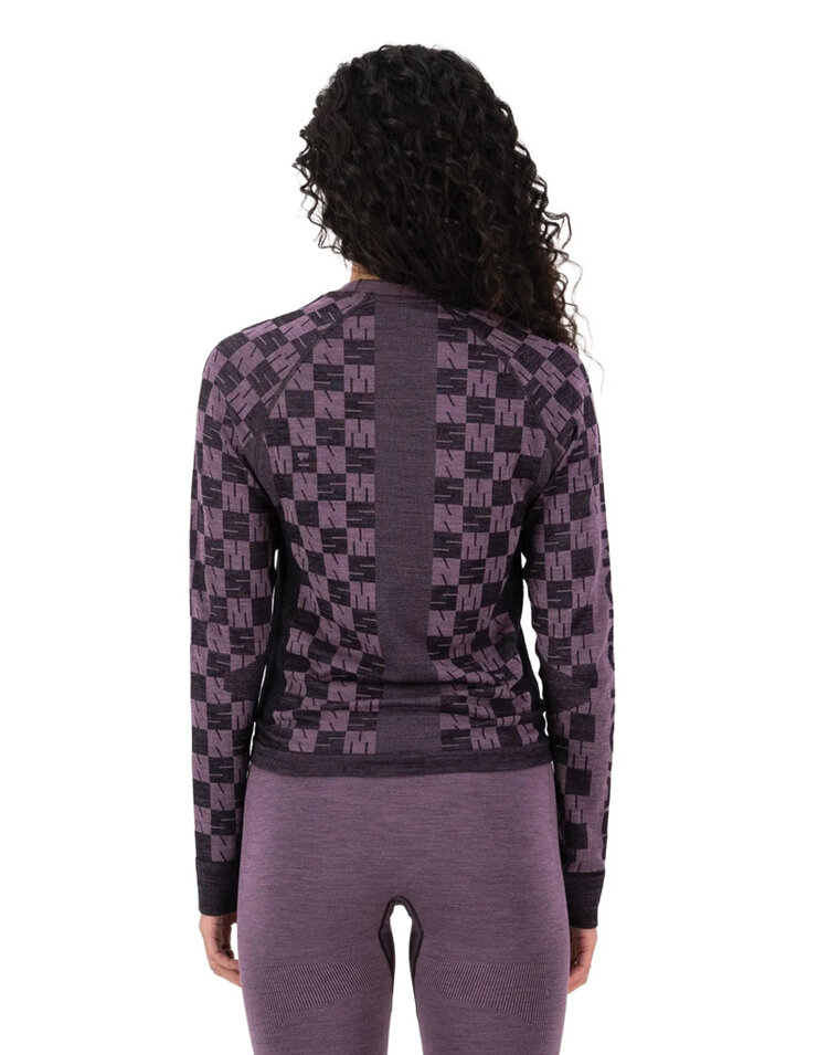 Mons Royale Mons Royale Ascender Merino Base Layer Long Sleeve — Women's Ski/Snowboard