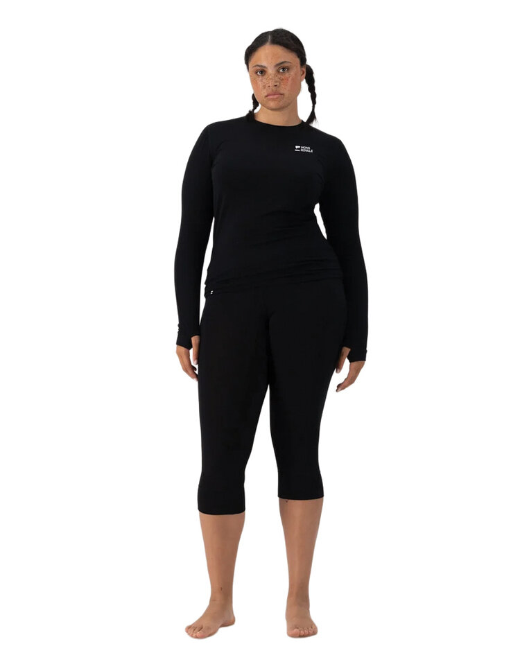 Mons Royale Mons Royale Cascade Merino Base Layer Long Sleeve — Women's Ski/Snowboard