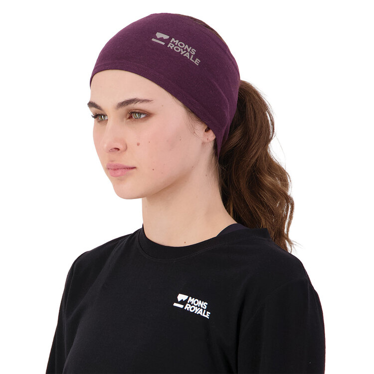 Mons Royale Mons Royale Haines Merino Headband — Unisex Ski/Snowboard