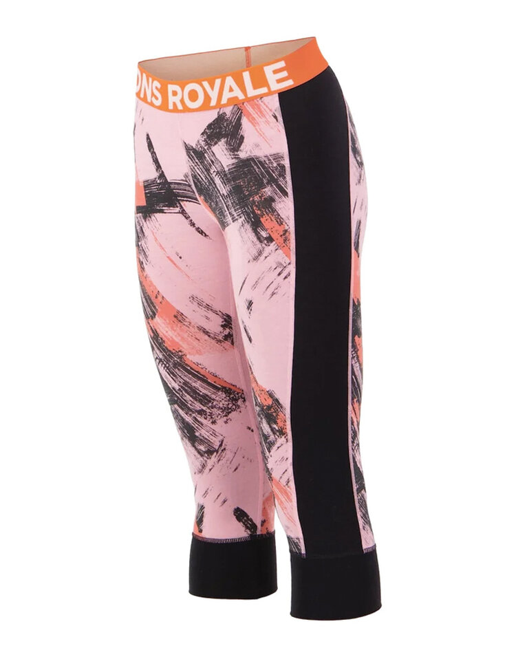 Mons Royale Mons Royale Cascade Merino Base Layer 3/4 Legging — Women's Ski/Snowboard
