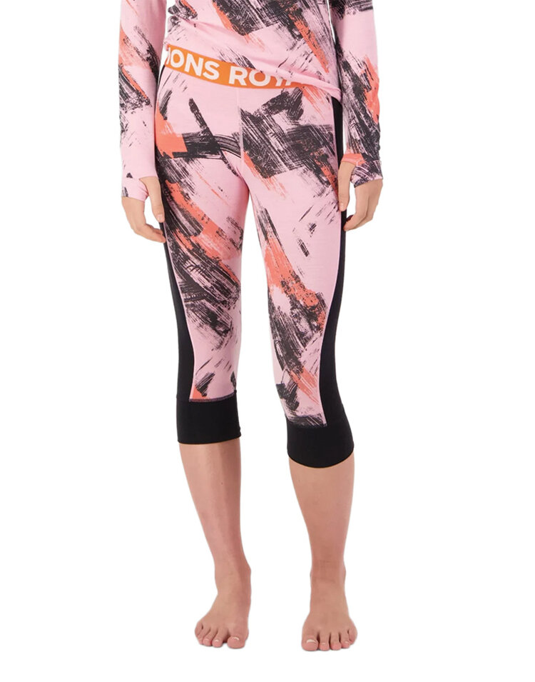 Mons Royale Mons Royale Cascade Merino Base Layer 3/4 Legging — Women's Ski/Snowboard