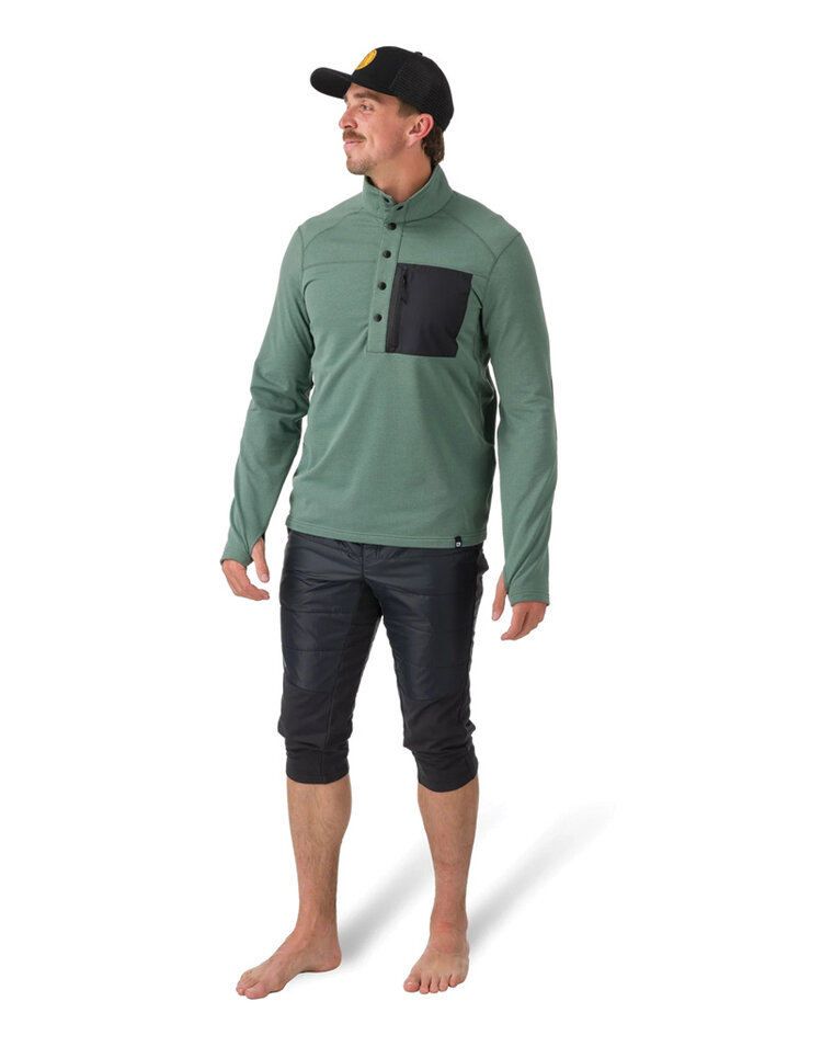 Flylow Flylow Puffer 3/4 Pant — Men's Ski Insulated Baselayer