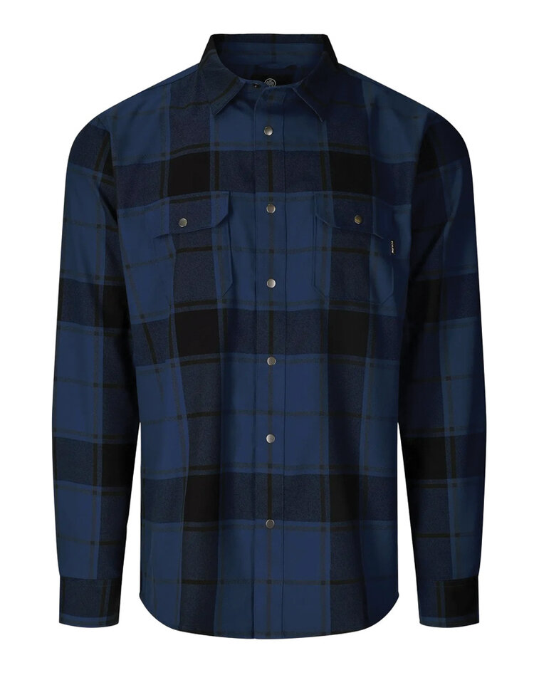 Flylow Flylow Handlebar Tech Flannel — Men's Ski Mid-Layer Shirt