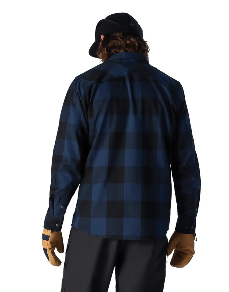 Flylow Flylow Handlebar Tech Flannel — Men's Ski Mid-Layer Shirt
