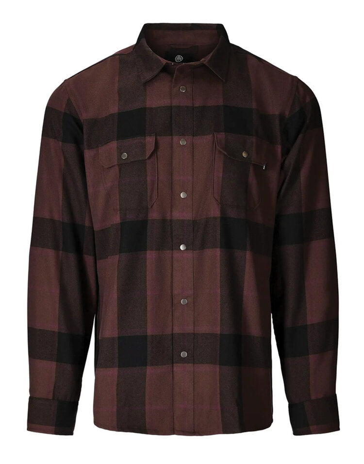 Flylow Flylow Handlebar Tech Flannel — Men's Ski Mid-Layer Shirt