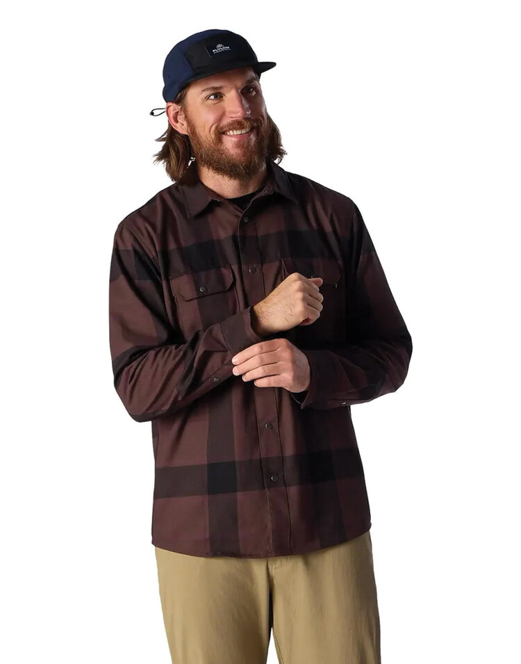 Flylow Flylow Handlebar Tech Flannel — Men's Ski Mid-Layer Shirt