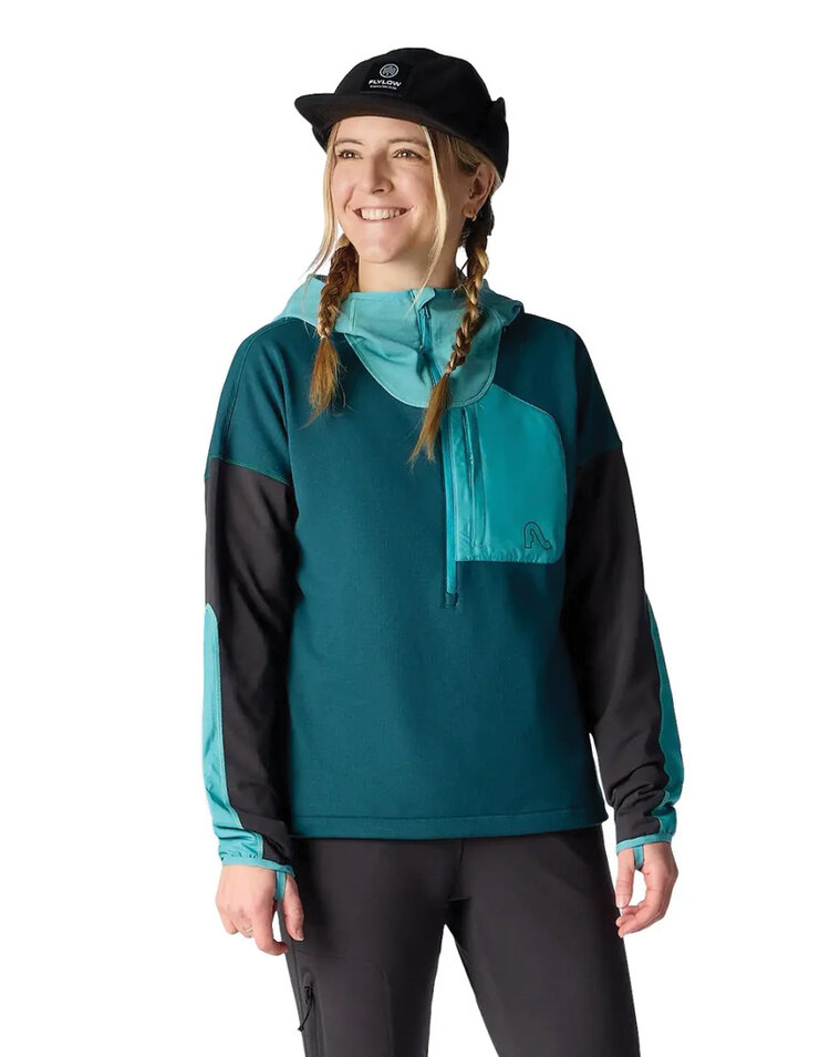 Flylow Flylow Delica Hoody — Women's Ski Mid-Layer Fleece Hoody