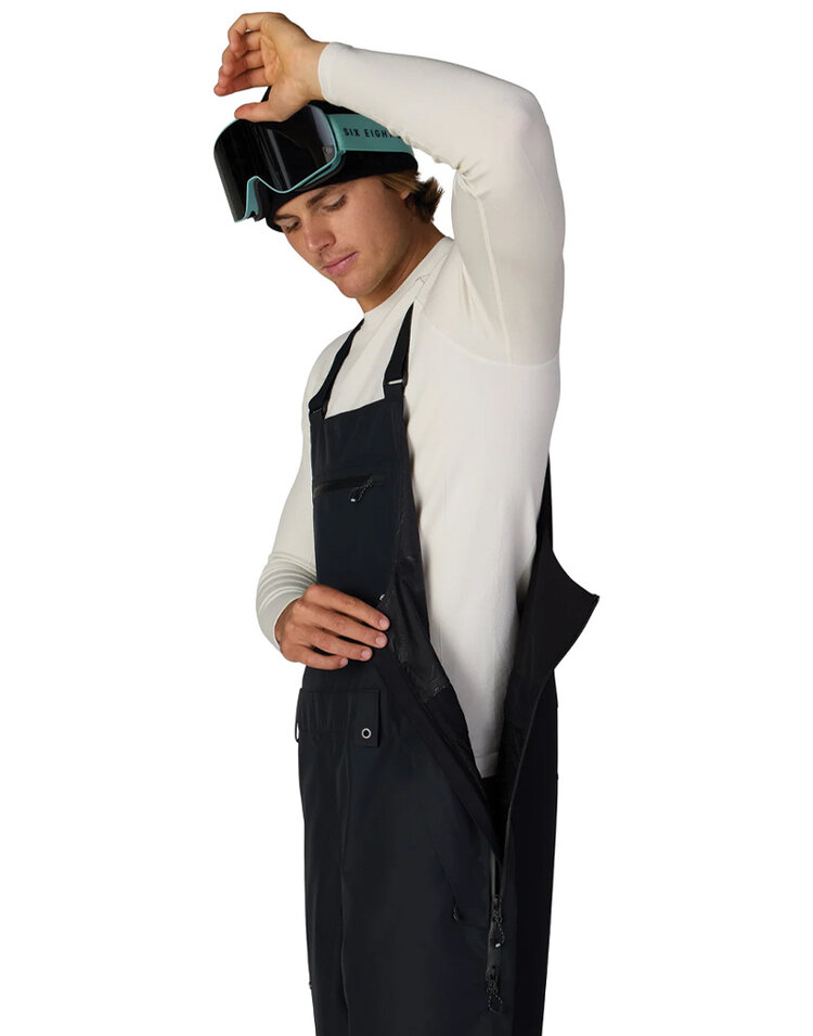 686 686 Lockup Shell Bibs — Men's Ski & Snowboard Bib Pants