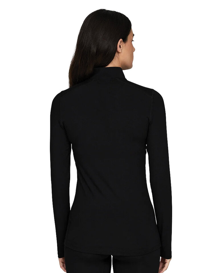 Le Bent Le Bent Heavyweight Grid Fleece 1/4 Zip — Women's Base Layer