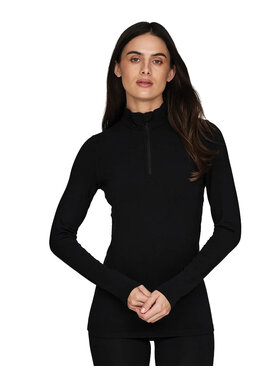 Le Bent Le Bent Heavyweight Grid Fleece 1/4 Zip - Women's