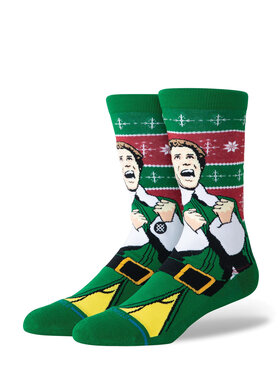 Stance Elf x Stance Cold Outside Crew Socks