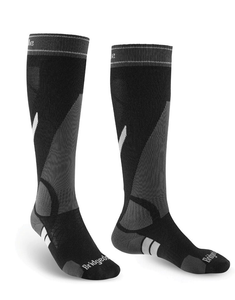 Bridgedale Bridgedale Ski Lightweight Merino Performance Over Calf — Men's Ski Sock