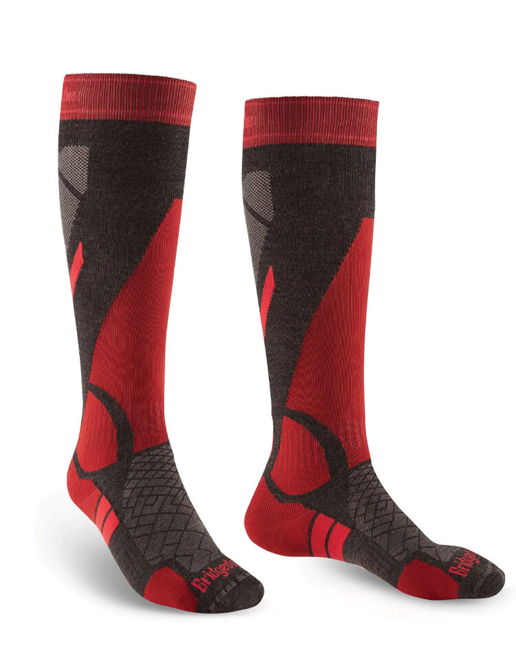 Bridgedale Bridgedale Ski Lightweight Merino Performance Over Calf — Men's Ski Sock