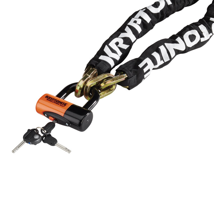 Kryptonite Kryptonite New York Chain 1210 Evo Disc Lock — 100 cm Bike Chain Lock