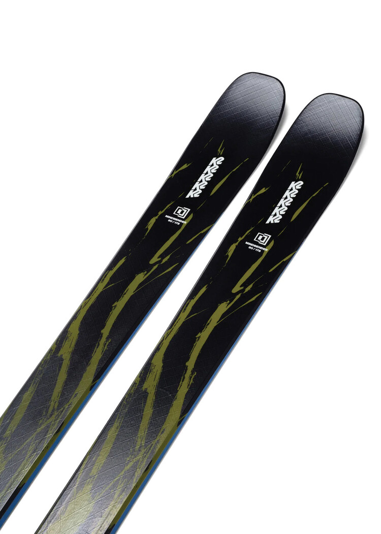 K2 K2 Mindbender 90 with M3 11 Compact Quikclik Bindings — Men's All-Mountain Ski
