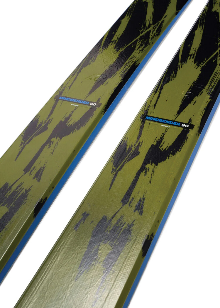 K2 K2 Mindbender 90 with M3 11 Compact Quikclik Bindings — Men's All-Mountain Ski