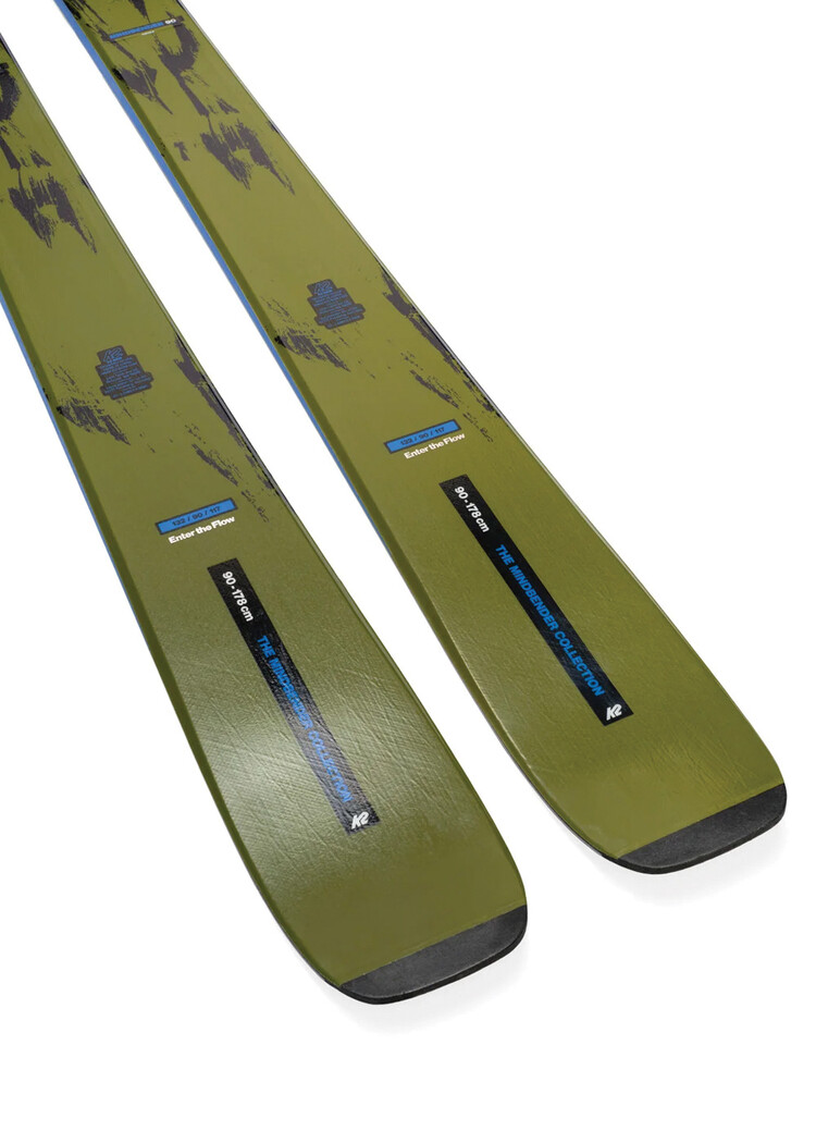 K2 K2 Mindbender 90 with M3 11 Compact Quikclik Bindings — Men's All-Mountain Ski