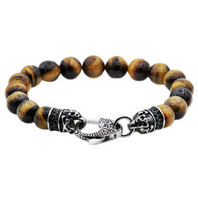 Blackjack (Z) Tigers Eye Blackjack Bracelet