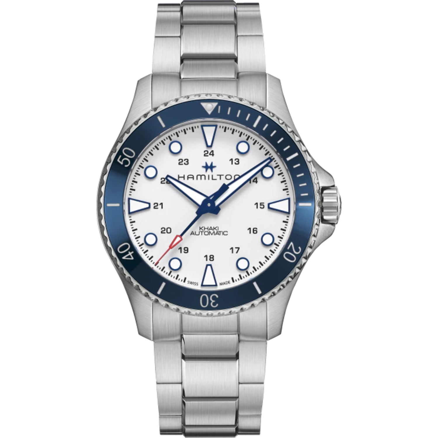 HAMILTON WATCH KHAKI NAVY SCUBA AUTO Automatic | 43mm | H82505150