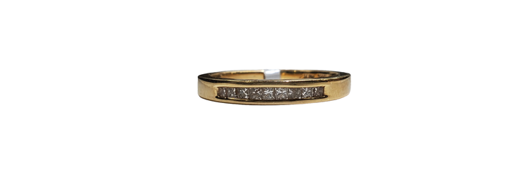 (B) 14KY .50CT TDW WEDDING BAND