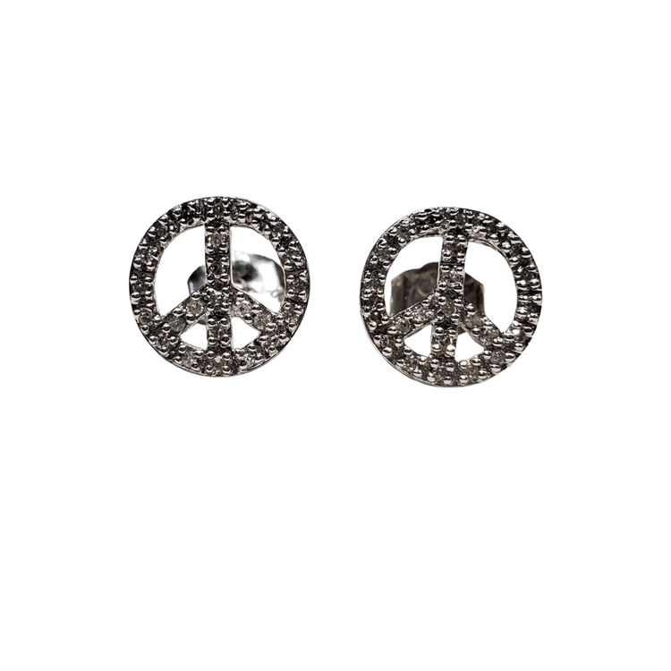 (B) 925 .13TDW PEACE SIGN STUDS