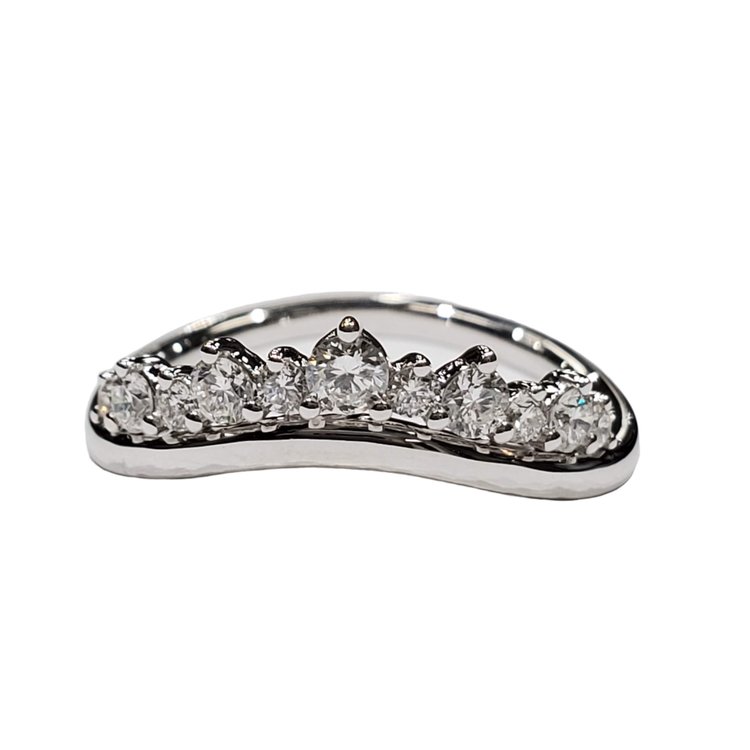 PRIMA NEW YORK (R) 14K .38CT SI1 G WHITE GOLD PRIMA NEW YORK DESIGNER BAND