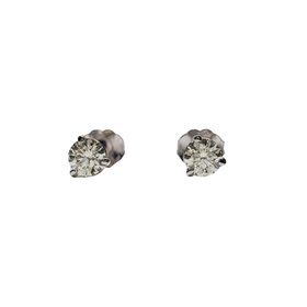 M(R) 14K WG .65CT DIA STUD L VS