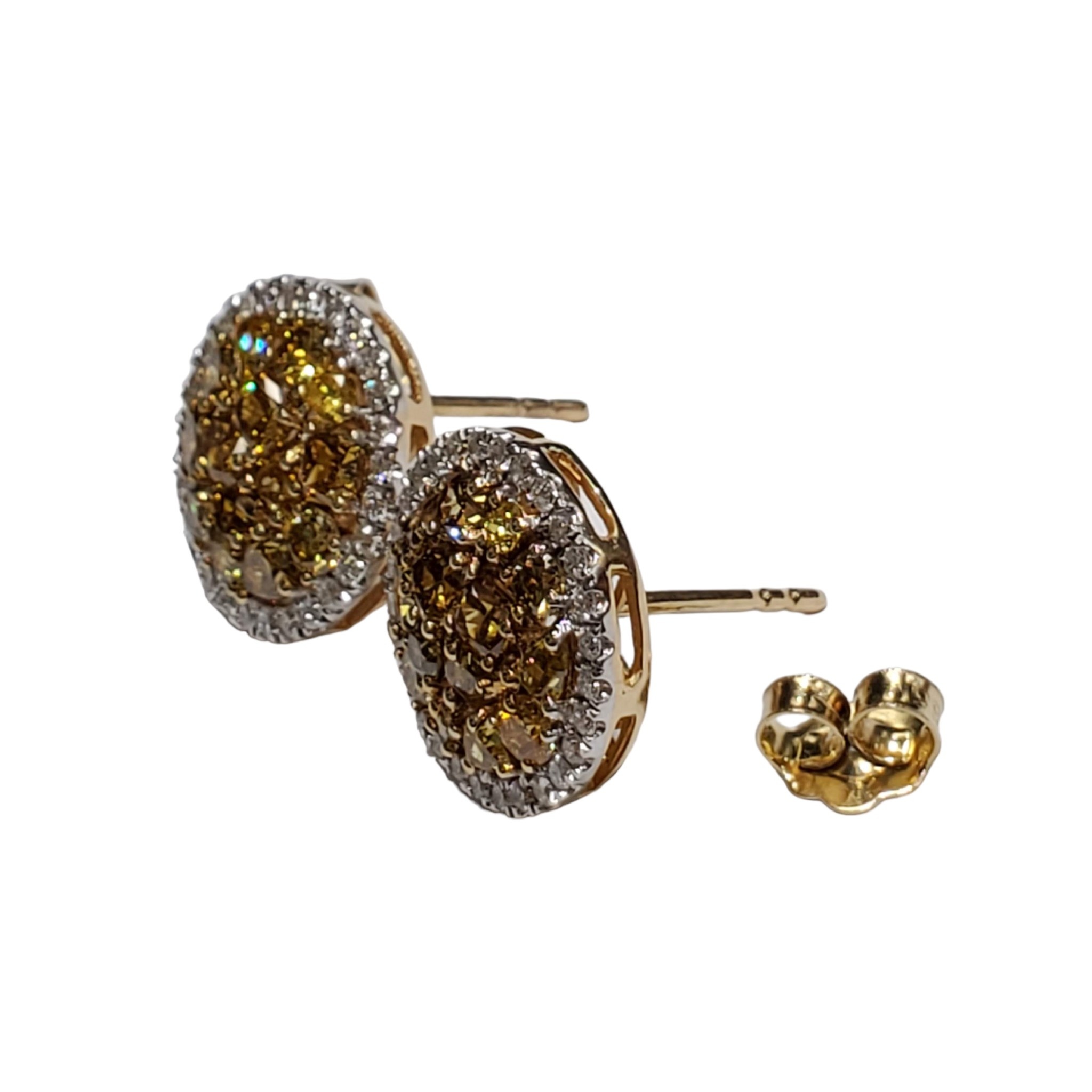 Stylish Fancy Gold Drop Earrings