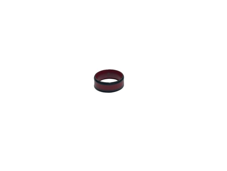 Heavy Stone (R) ZIRCONIUM 8MM RED STRIP RED INTERIOR LAY