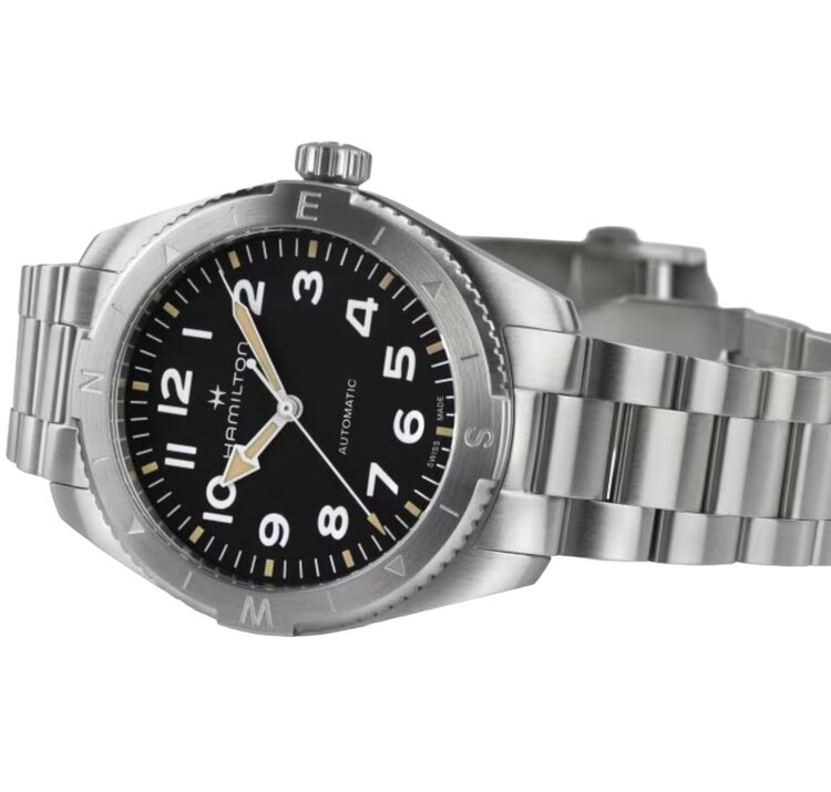 Hamilton HAMILTON EXPEDITION/ Reference H70315130 / Caliber H-10 / Collection Khaki Field /Movement Automatic/Case size 41MM/Thickness 11.5MM/Dial Color Black/Case Stainless Steel/Crystal Sapphire/80 hr pwr