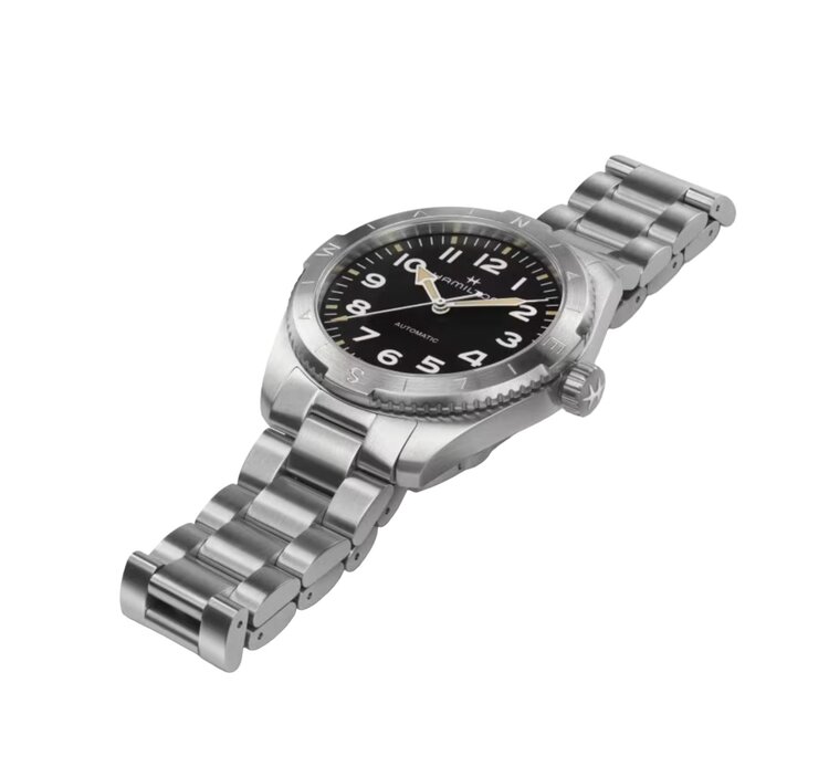 Hamilton HAMILTON EXPEDITION/ Reference H70315130 / Caliber H-10 / Collection Khaki Field /Movement Automatic/Case size 41MM/Thickness 11.5MM/Dial Color Black/Case Stainless Steel/Crystal Sapphire/80 hr pwr