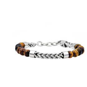 Blackjack (R) Blackjack Bracelet Genuine Tigers Eye