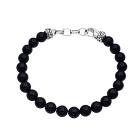 Blackjack (Z) Blackjack Bracelet Genuine Onyx