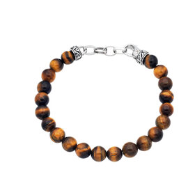 Blackjack (Z) Blackjack Bracelet Genuine Tigers Eye
