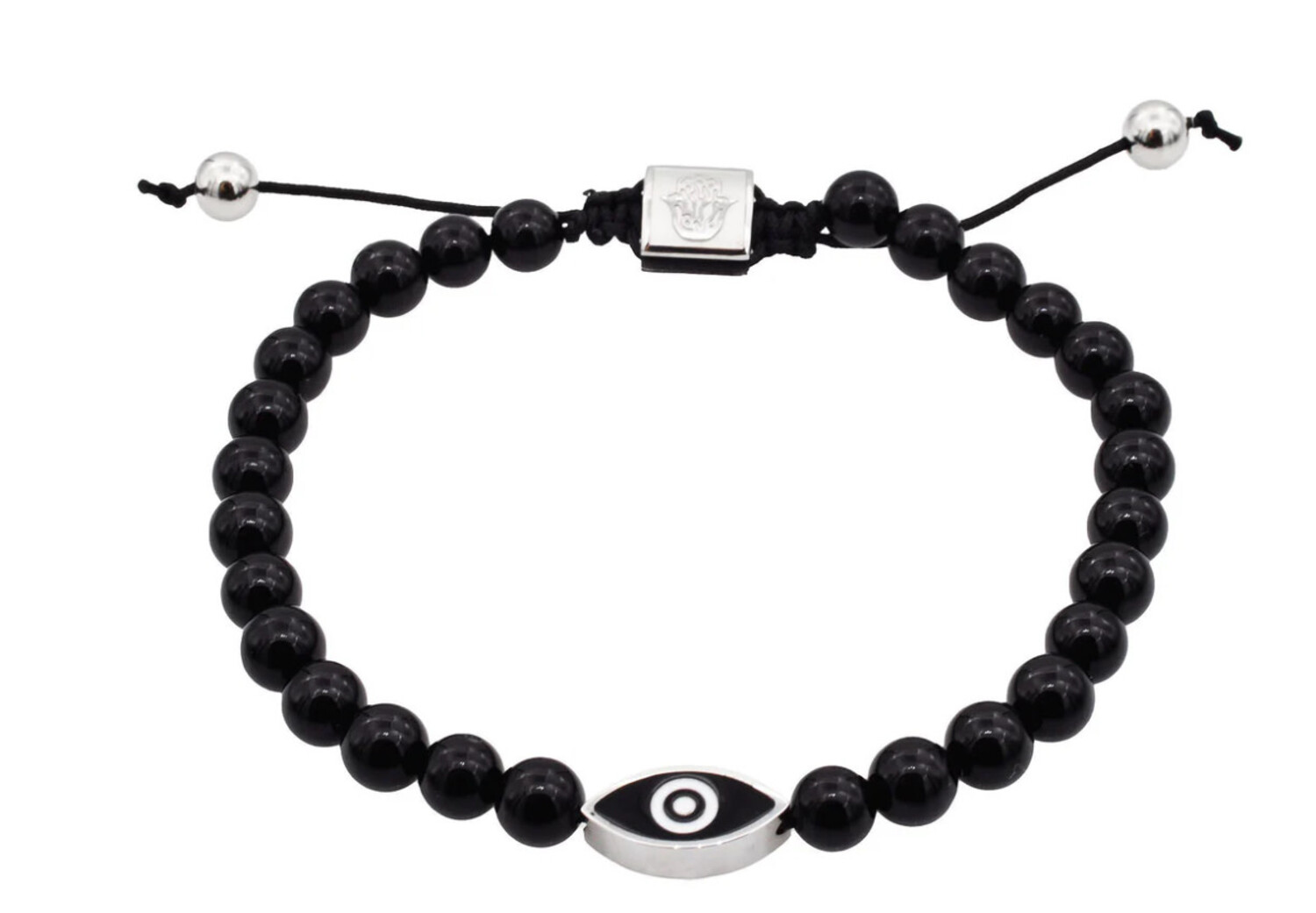 Blackjack R Blackjack Bracelet Onyx Evil Eye
