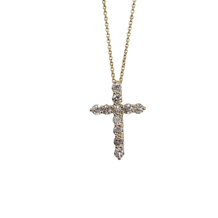 FJ Kashi M(R) 14KY 1.00CT CROSS PENDENT