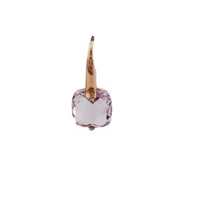 (R) 14KR 8.00CT AMETHYST DROP EARRINGS