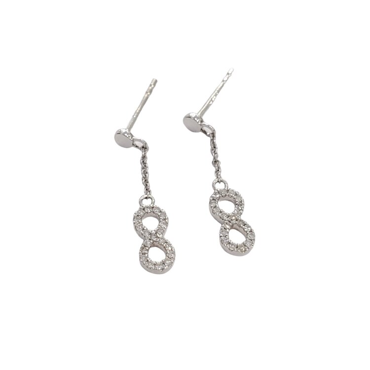 Daniels Jewels Art (R) 14K .13CT INF DANGLE